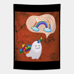 Unicorn Halloween Tapestry