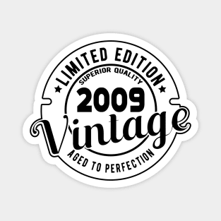 2009 VINTAGE - 12Th BIRTHDAY GIFT Magnet