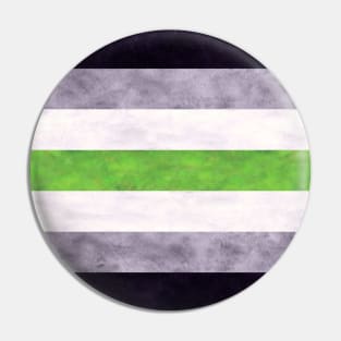 Agender Pride Digital Quilt Pin