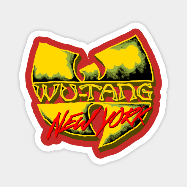 New York Wutang Magnet by Andikasukamonstera