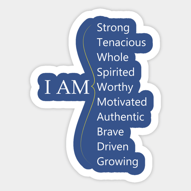 You Are- Positive Affirmation Stickers