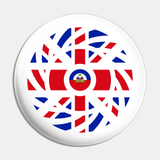 British Haitian Multinational Patriot Flag Series Pin