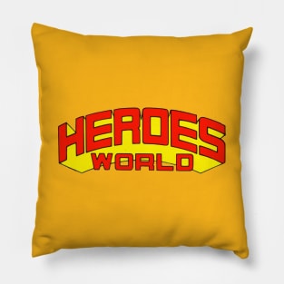 Heroes World Logo Pillow