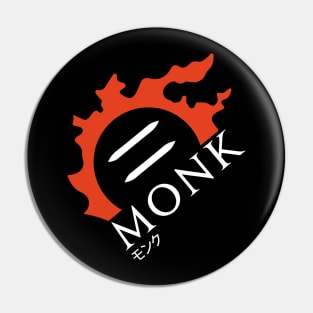 Monk - For Warriors of Light & Darkness Pin