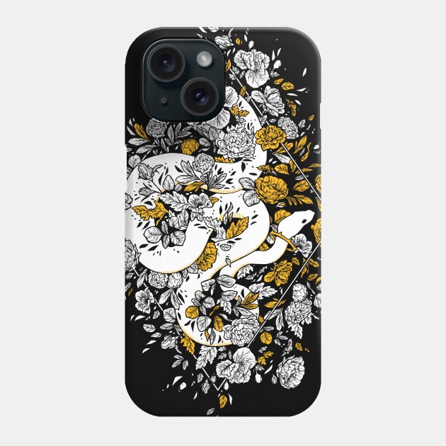 Be the Serpent Phone Case by Fez Inkwright