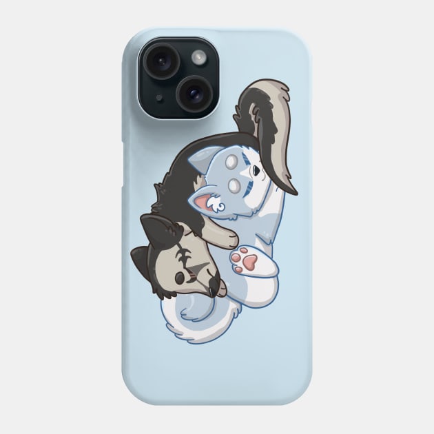 Sleepy Puppy: Weed and Jerome Phone Case by WistfulWorld