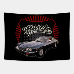 Jaguar XJS 1989 car muscle Tapestry