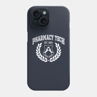 Custom College Pharmacy Tech Graduation 2024 Phone Case