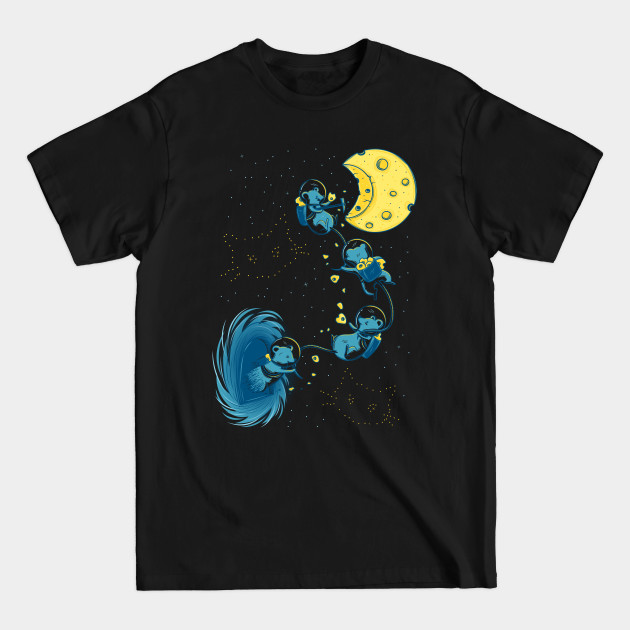 Discover Black (Mouse) Hole - Space - T-Shirt