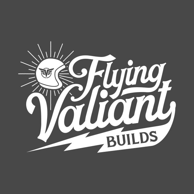 Flying Valiant Builds (Biker Style - White on Asphalt) by jepegdesign