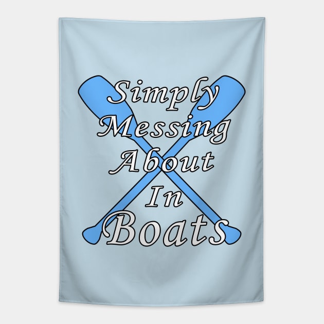 Simply Messing About in Boats Tapestry by Lyvershop