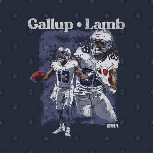 CeeDee Lamb & Michael Gallup Dallas Duo by Chunta_Design