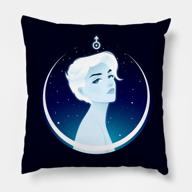 Uranus Pillow by Elysart