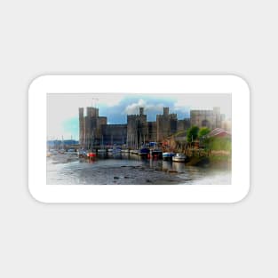 CAERNARFON CASTLE HARBOUR Magnet