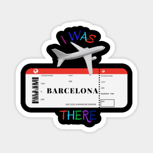 Souvenir from Barcelona. Take a piece of Barcelona with You. Magnet