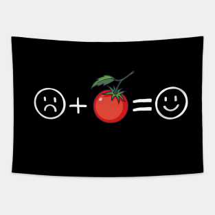 Tomato Makes Me Happy Tapestry