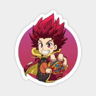 Hikaru Asahi with King Helios - Beyblade Burst - Pin