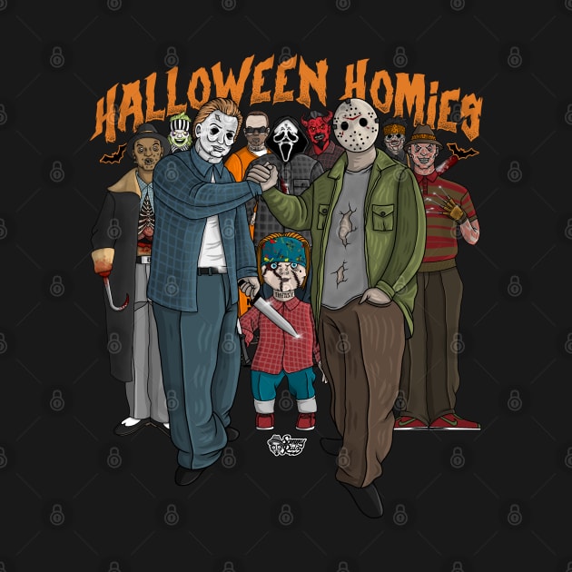 Halloween Homies by The Art of Sammy Ruiz