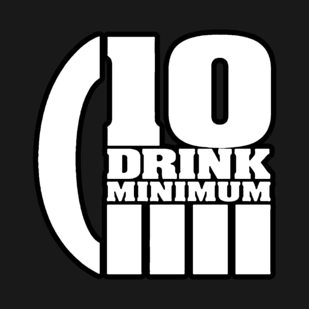 10 Drink Minimum Logo by 10 Drink Minimum Podcast!