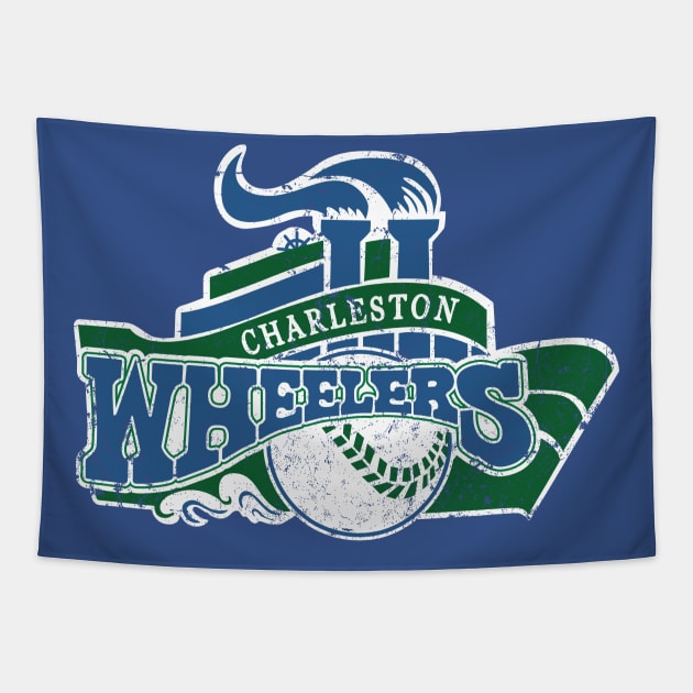 Charleston Wheelers Tapestry by MindsparkCreative