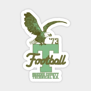 Retro Tech Football Magnet