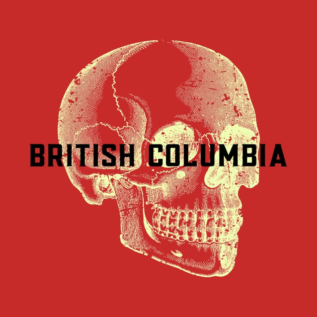 Something Spooky in British Columbia, Canada by Canada Tees