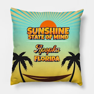 Apopka Florida - Sunshine State of Mind Pillow