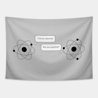 Atoms chatting Tapestry