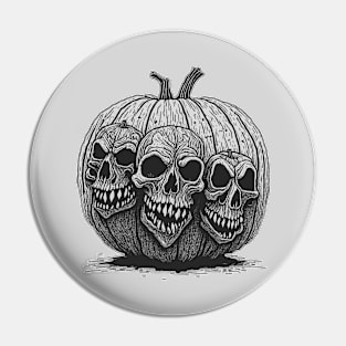 Pump-skull Pin