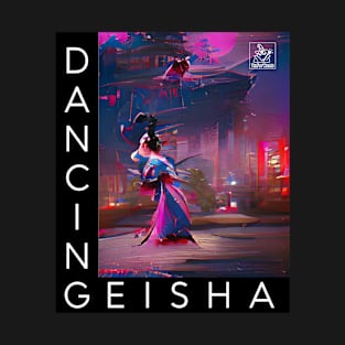 Dancing Geisha - AI created T-Shirt