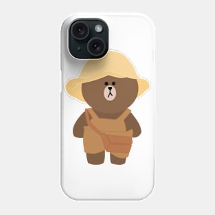 Line Bear Phone Case