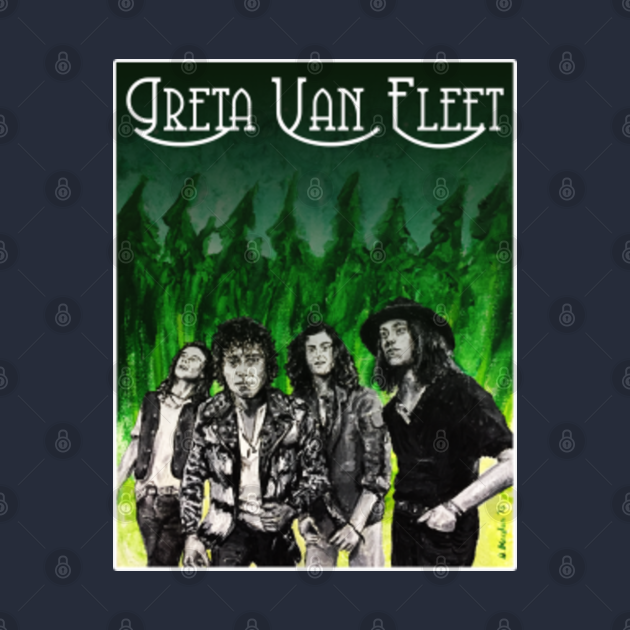 Discover Greta Van Fleet - Greta Van Fleet - T-Shirt