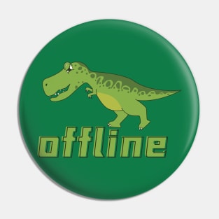 Cartoon Tyrannosaurus Rex offline Pin