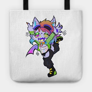 bat rave panic! Tote