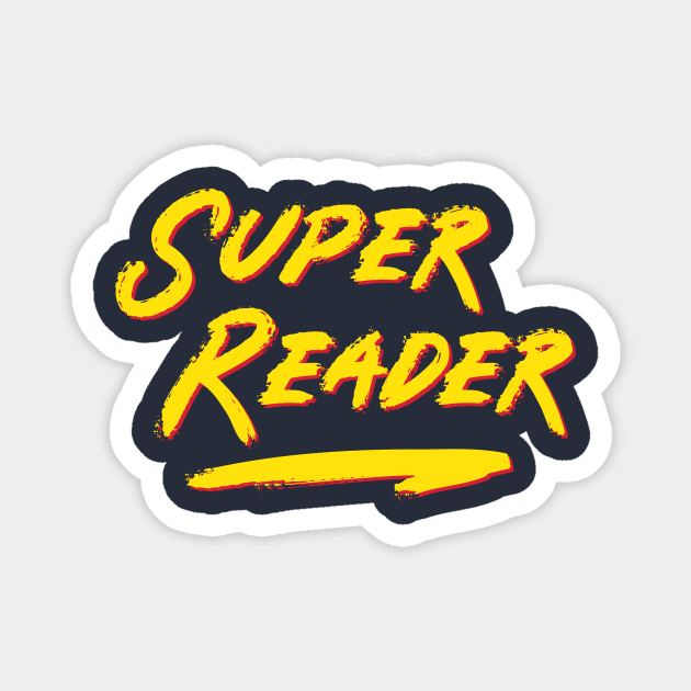 Super Reader Magnet by mikevotava