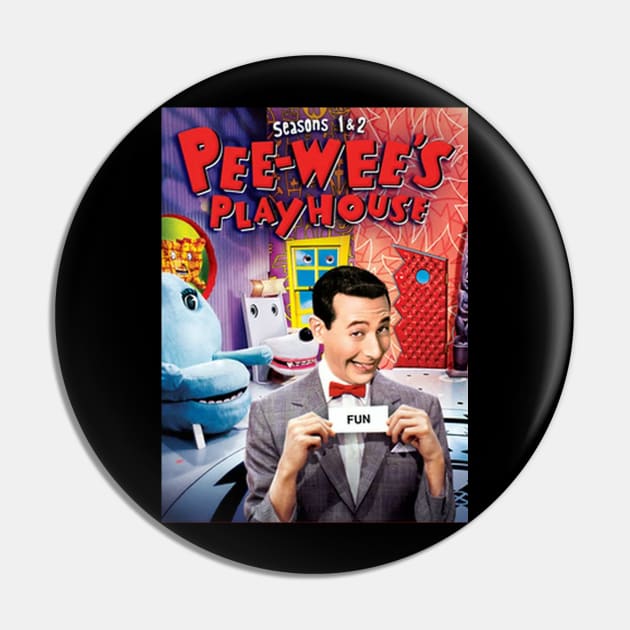 Pee Wee's Playhouse Fun Pin by Nickoliver