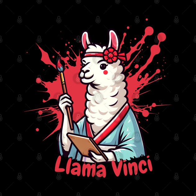 Llama artist by Japanese Fever