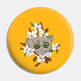 Bush Baby & Almonds Pin