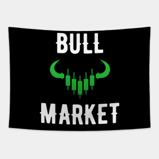 Bull Market Gift Stock Trader Trading Tapestry