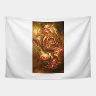 Baroque Flowers Tapestry