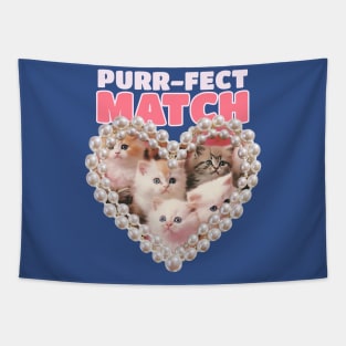 Cute Kittens Cuteness Tapestry