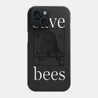 Save the Bees Vintage Hive Phone Case