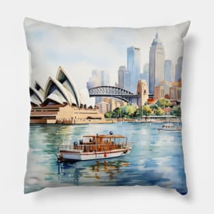 Sydney Australia Pillow