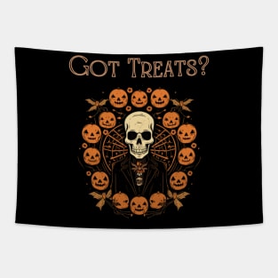 Trick or treats? Halloween night Tapestry