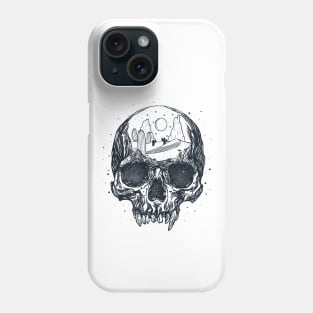 Space Skull Desert Esoteric Cosmos Phone Case