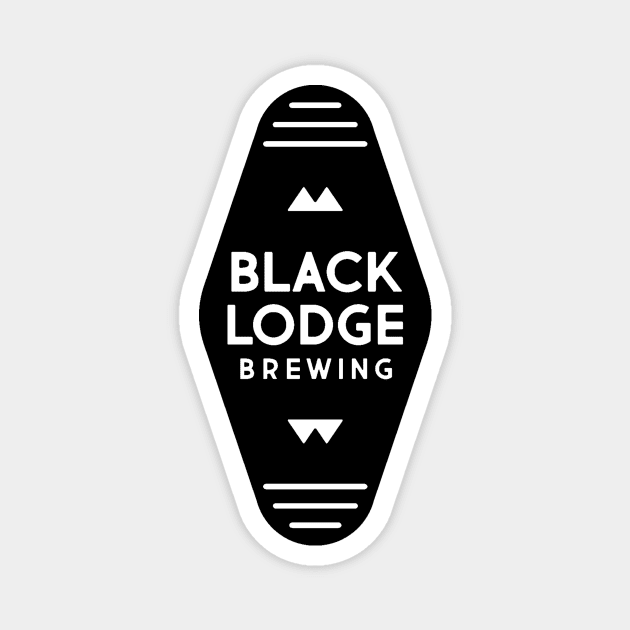 Black Lodge Brewing Logo Magnet by Black Lodge Brewing Co.