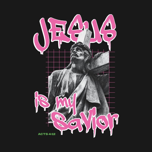 Jesus is my savior by Crave creative