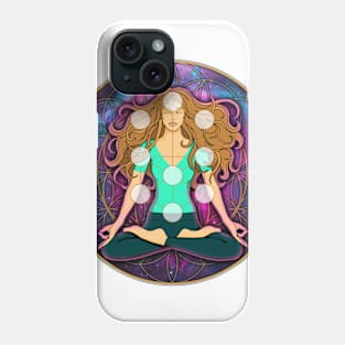 Mandala Tree of Life Purple Phone Case