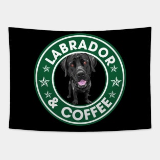 Labrador And Coffee Tapestry