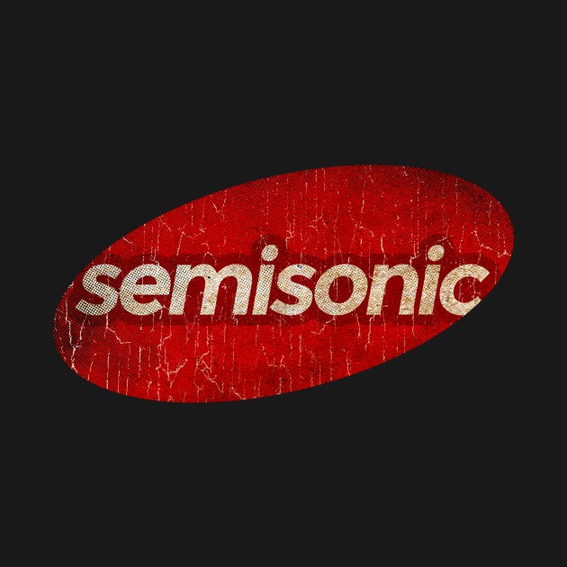 Semisonic - simple red elips vintage by BIDUAN OFFICIAL STORE